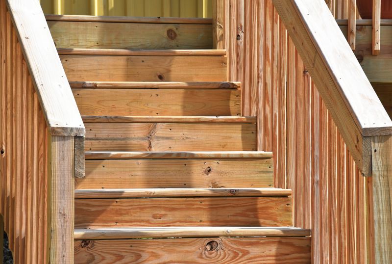 Exterior Wood Stairs